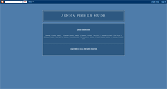 Desktop Screenshot of jennafishernude.blogspot.com
