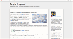 Desktop Screenshot of delphi-inspired.blogspot.com