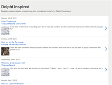 Tablet Screenshot of delphi-inspired.blogspot.com