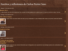 Tablet Screenshot of carlosperoncano1976.blogspot.com