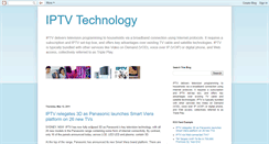 Desktop Screenshot of iptvtech.blogspot.com