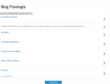Tablet Screenshot of blogfisiologia.blogspot.com