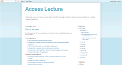 Desktop Screenshot of accesslecture.blogspot.com