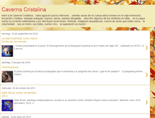 Tablet Screenshot of cavernacristalina.blogspot.com