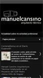 Mobile Screenshot of manueljesuscansino.blogspot.com