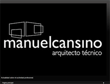 Tablet Screenshot of manueljesuscansino.blogspot.com