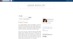 Desktop Screenshot of garambhejafry.blogspot.com