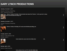 Tablet Screenshot of gary-garylynchproductions.blogspot.com