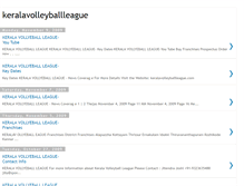 Tablet Screenshot of keralavolleyballleague.blogspot.com