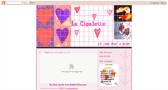 Desktop Screenshot of lescigales.blogspot.com
