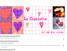 Tablet Screenshot of lescigales.blogspot.com