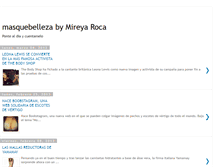 Tablet Screenshot of masquebelleza-mireyaroca.blogspot.com