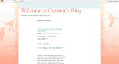 Desktop Screenshot of isaac-crownie.blogspot.com