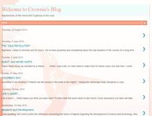 Tablet Screenshot of isaac-crownie.blogspot.com