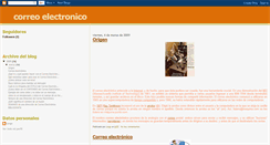 Desktop Screenshot of correoelectronico912.blogspot.com