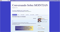 Desktop Screenshot of conversandosobremointian.blogspot.com