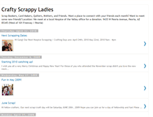 Tablet Screenshot of craftyscrappyladies.blogspot.com