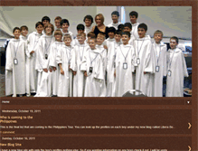 Tablet Screenshot of liberachoir.blogspot.com