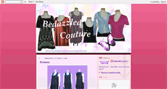 Desktop Screenshot of bedazzledcouture.blogspot.com