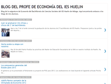 Tablet Screenshot of economiahuelin.blogspot.com