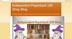 Desktop Screenshot of independentpaperbacks.blogspot.com