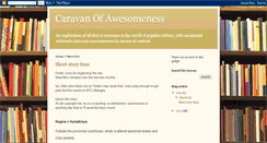 Desktop Screenshot of caravanofawesomeness.blogspot.com