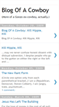 Mobile Screenshot of blogofacowboy.blogspot.com