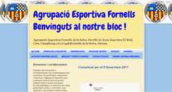 Desktop Screenshot of agrupacioesportivafornells.blogspot.com