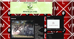 Desktop Screenshot of militantesporlavida.blogspot.com