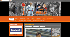 Desktop Screenshot of clubkaratebezana.blogspot.com