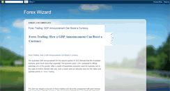 Desktop Screenshot of forexwizard247.blogspot.com