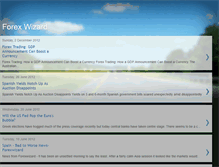 Tablet Screenshot of forexwizard247.blogspot.com