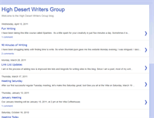 Tablet Screenshot of highdesertwritersgroup.blogspot.com