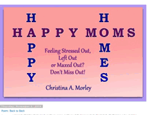 Tablet Screenshot of happymomshappyhomes.blogspot.com