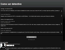 Tablet Screenshot of comoserdetective.blogspot.com