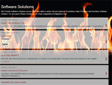 Tablet Screenshot of dbsoft-solutions.blogspot.com