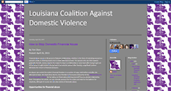 Desktop Screenshot of lcadvcoalition.blogspot.com