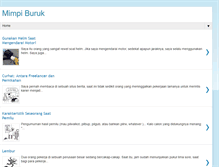Tablet Screenshot of mimpi-buruk.blogspot.com
