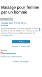 Mobile Screenshot of massage-pour-femme-par-un-homme.blogspot.com