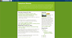 Desktop Screenshot of americandharmatoday.blogspot.com