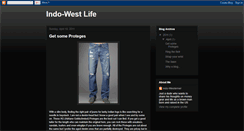 Desktop Screenshot of indowestlife.blogspot.com