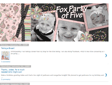 Tablet Screenshot of foxpartyoffive.blogspot.com