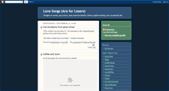 Desktop Screenshot of lovelesscynic.blogspot.com