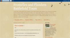 Desktop Screenshot of fromellesflandersbattlefieldtours.blogspot.com