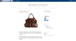 Desktop Screenshot of brahmin-handbag.blogspot.com