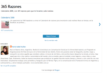 Tablet Screenshot of 365razones.blogspot.com