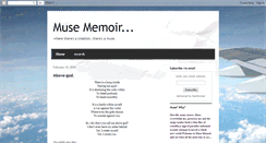 Desktop Screenshot of musememoir.blogspot.com