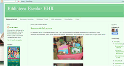 Desktop Screenshot of bibliotecahhr.blogspot.com