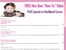 Tablet Screenshot of makebabyheadbands.blogspot.com