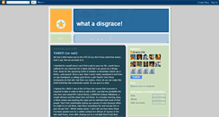 Desktop Screenshot of disgrace2yourrace.blogspot.com